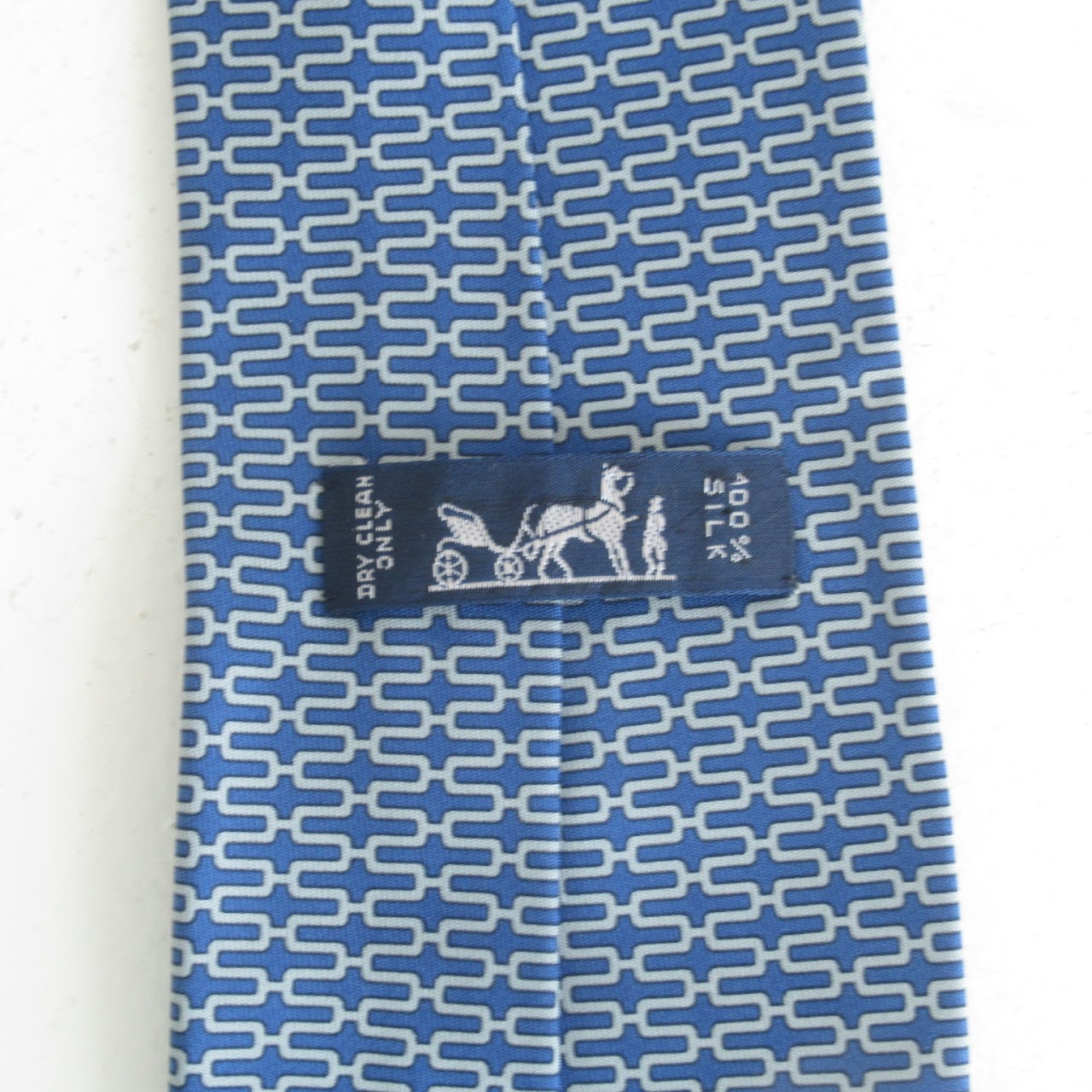 Hermès Link Pattern Tie