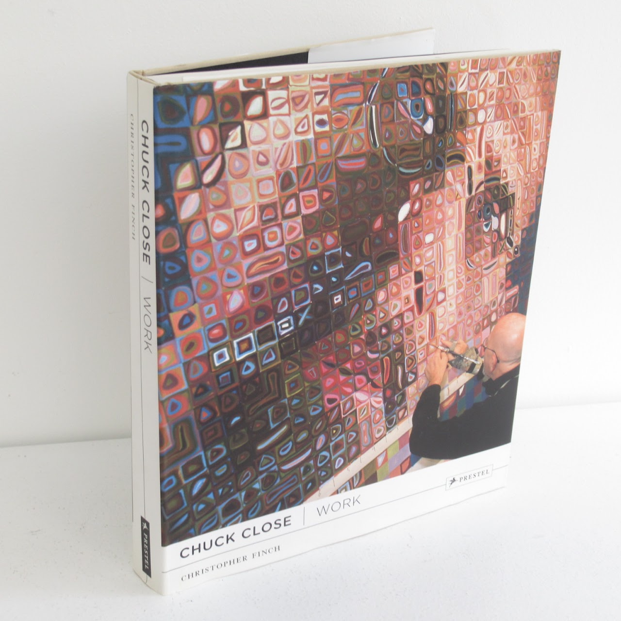 Chuck Close Work, Christopher Finch Signed Art Book