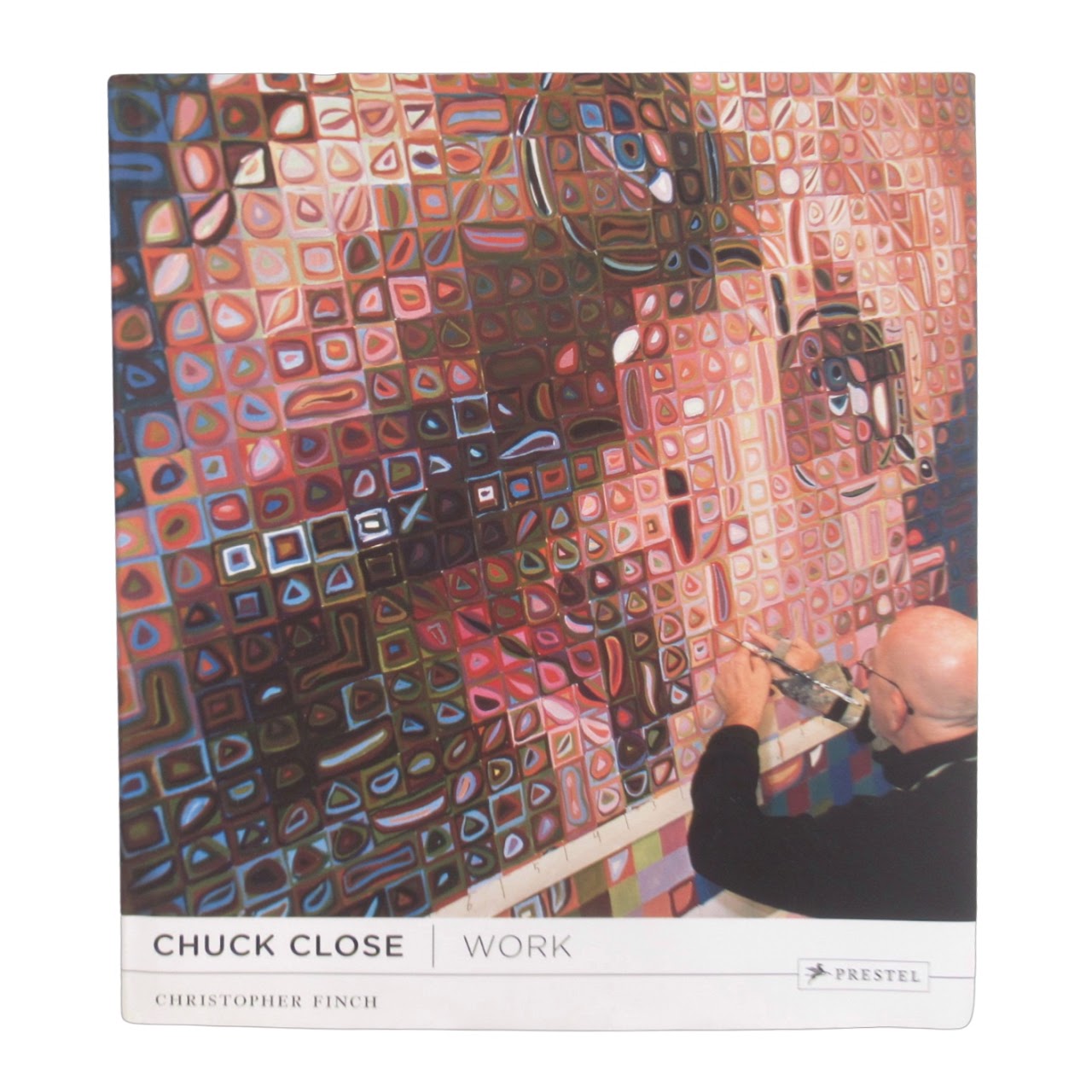 Chuck Close Work, Christopher Finch Signed Art Book