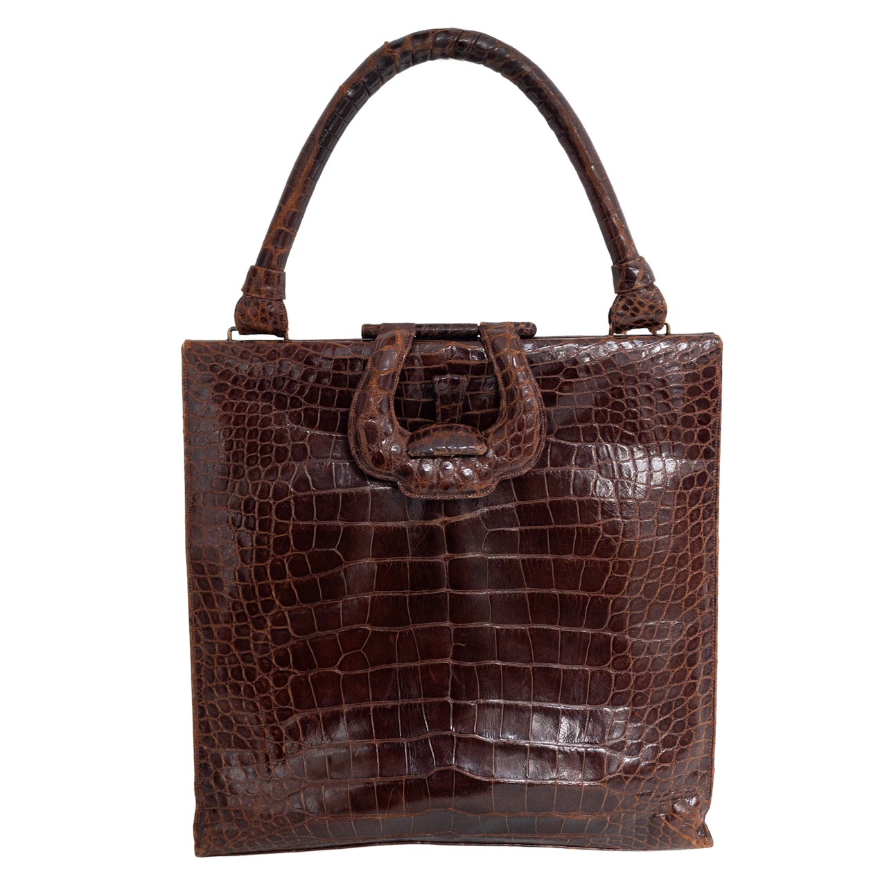 Lucille de paris alligator handbag hot sale