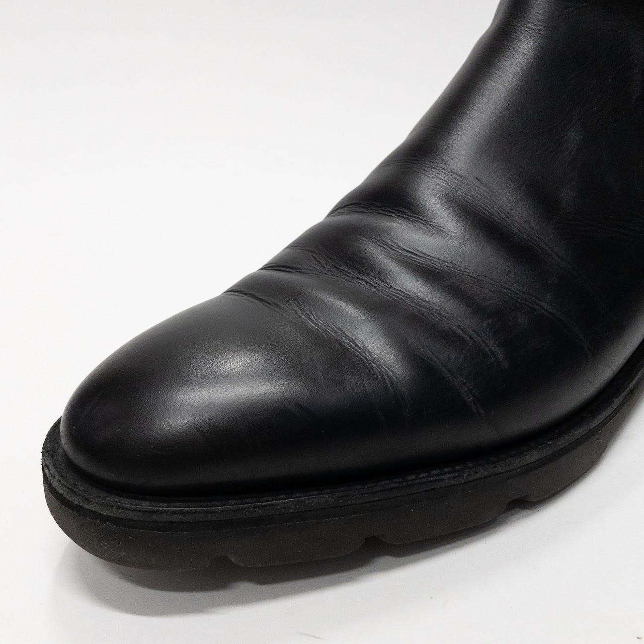 John Lobb Leather Chelsea Boots