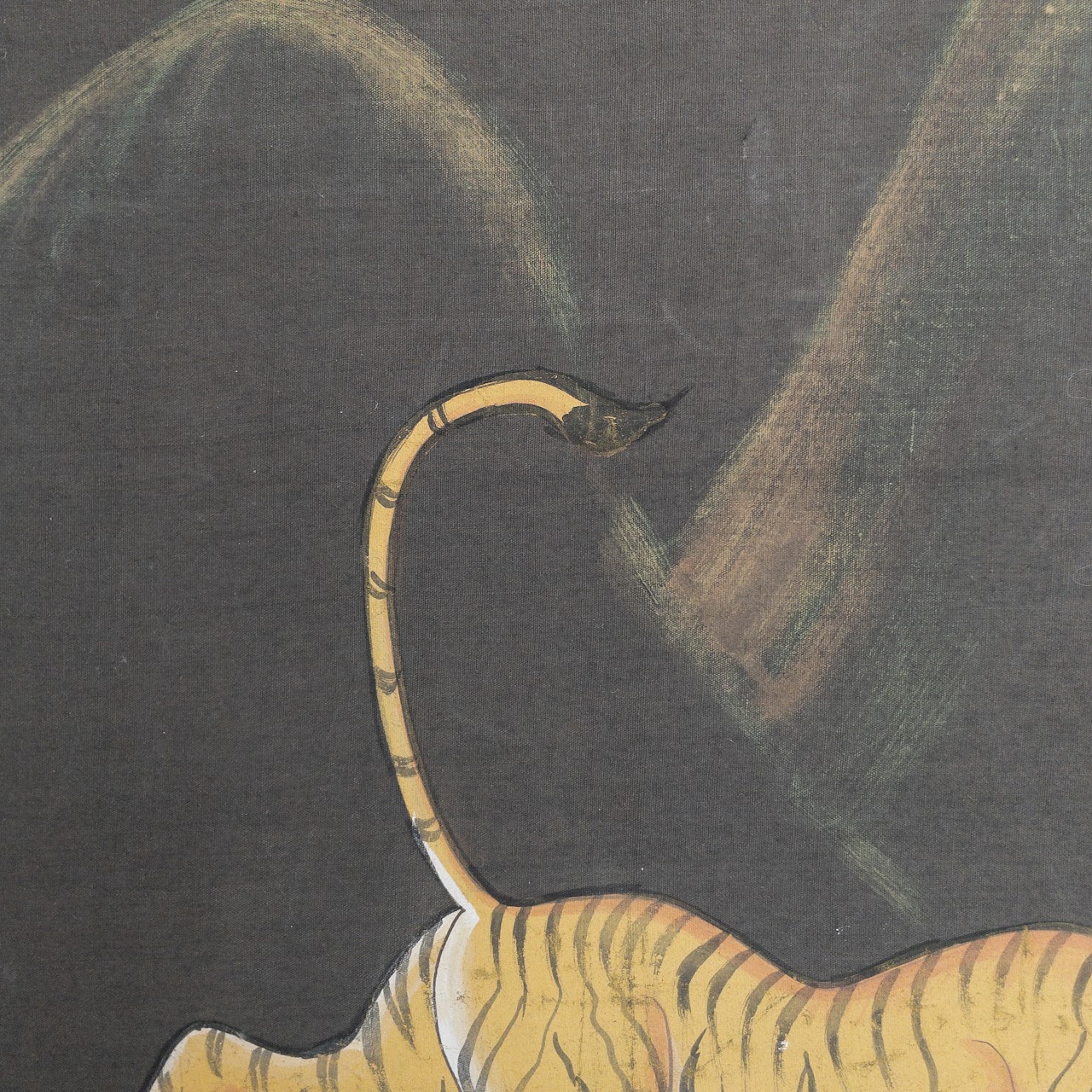 Indian Tiger Hunt Painting