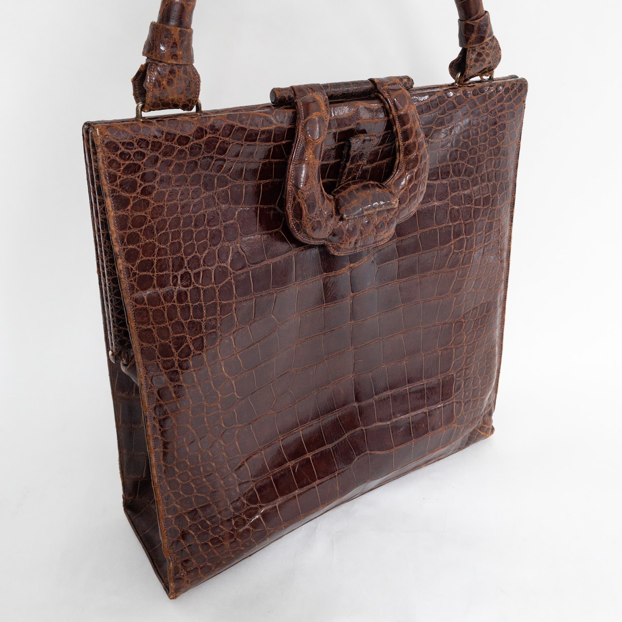 Lucille de Paris Alligator Handbag