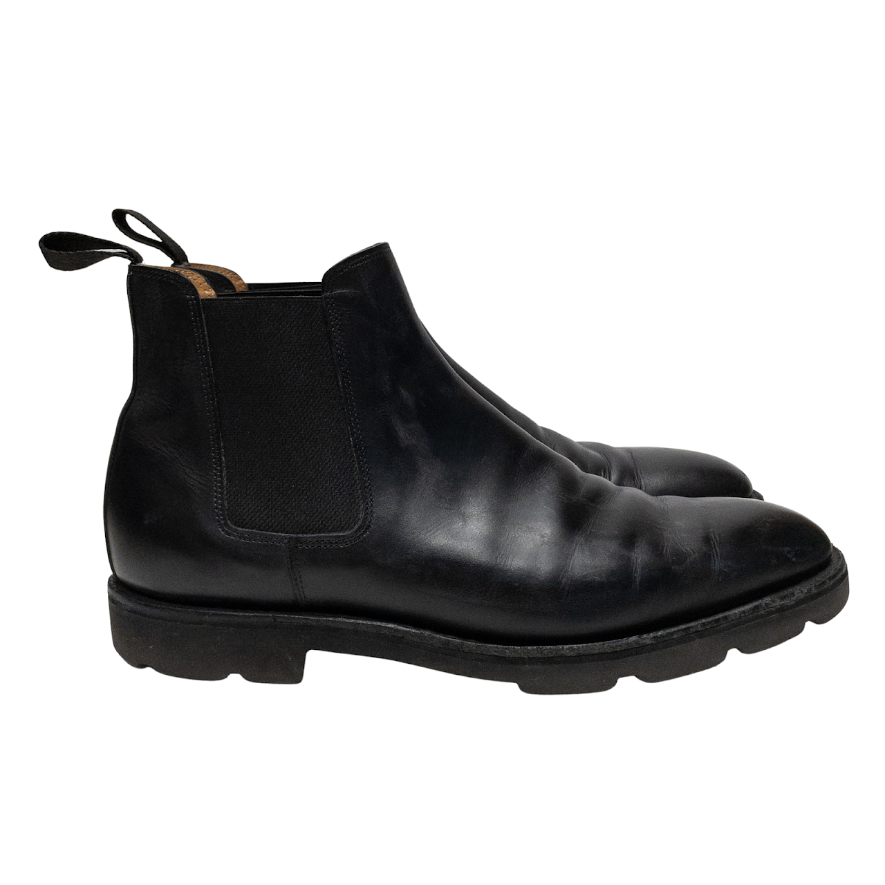 John Lobb Leather Chelsea Boots