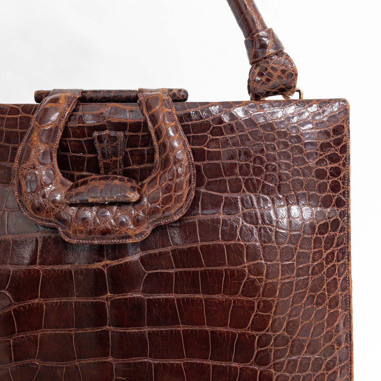 Lucille de Paris Alligator Handbag