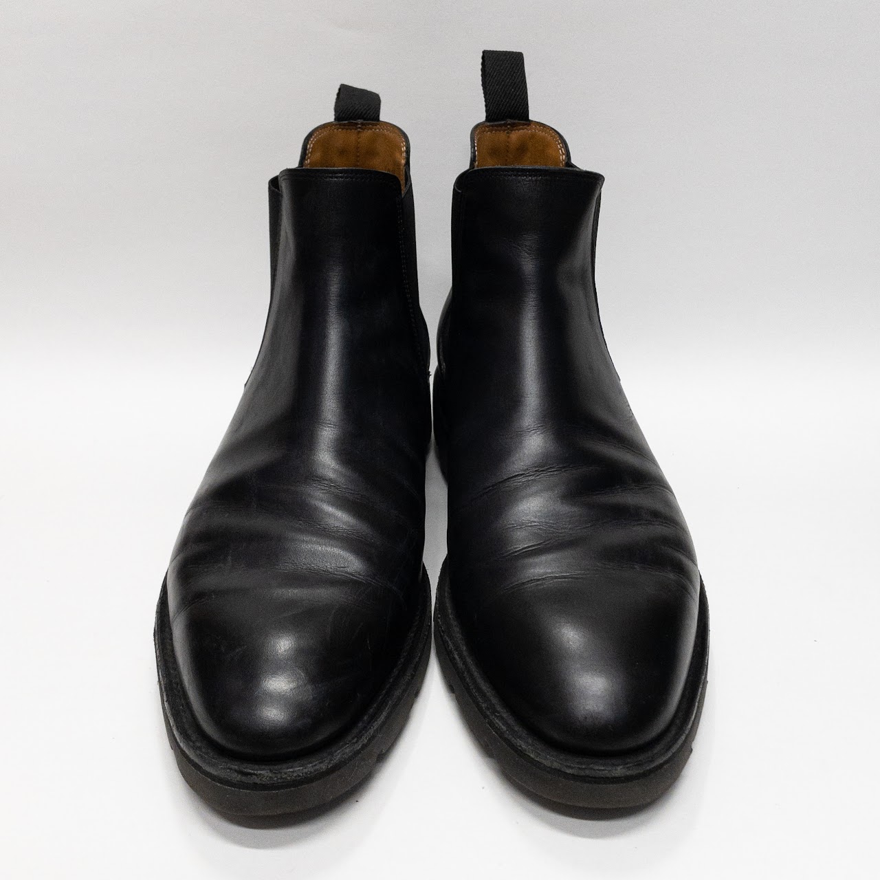 John Lobb Leather Chelsea Boots