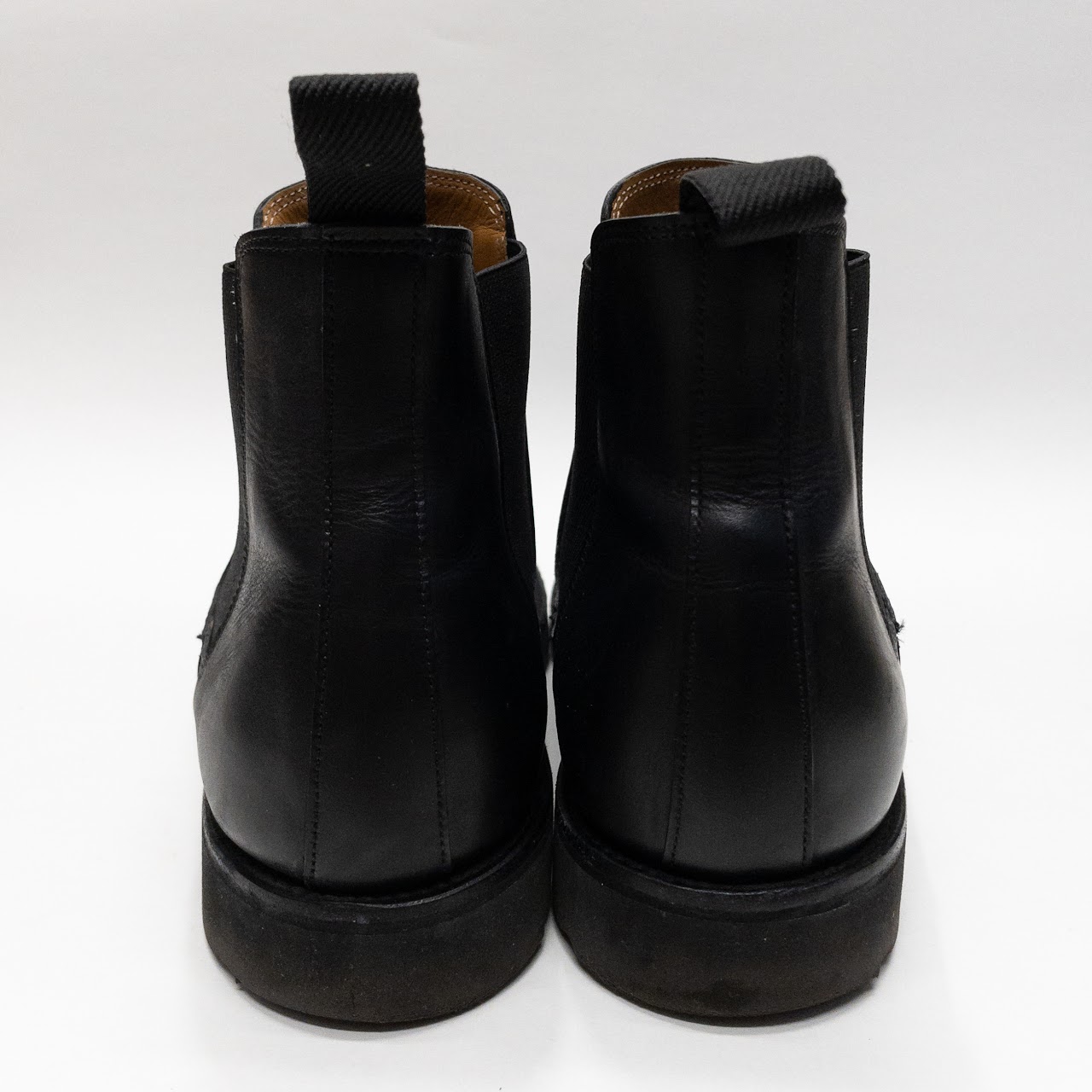 John Lobb Leather Chelsea Boots