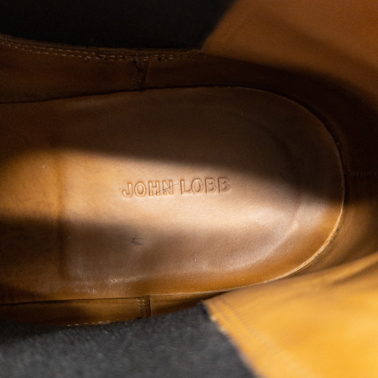 John Lobb Leather Chelsea Boots