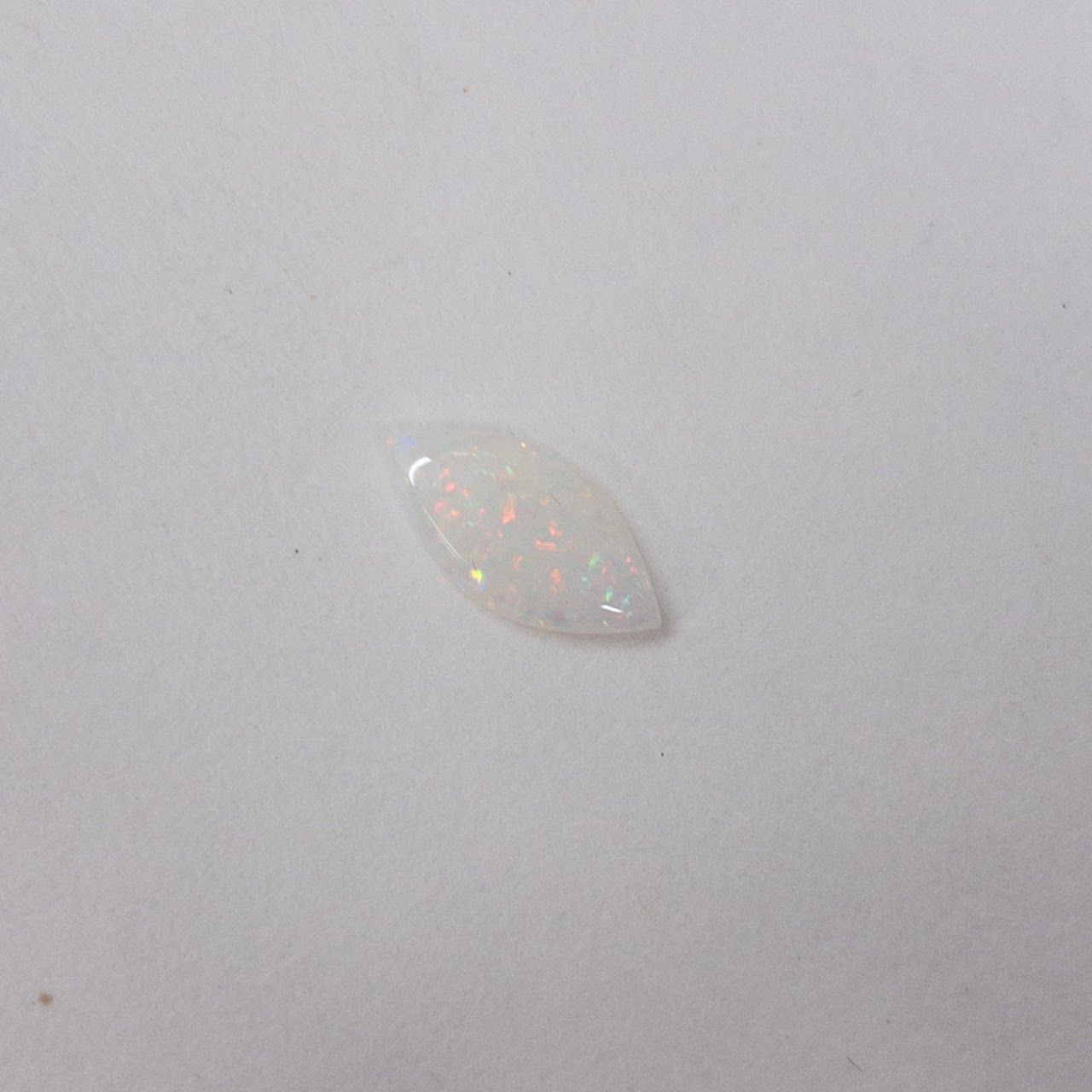 Spencer White Faceted Opal