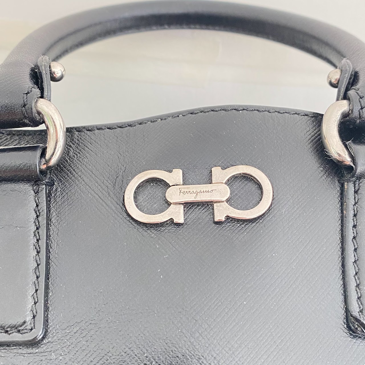 Salvatore Ferragamo Convertible Crossbody Satchel