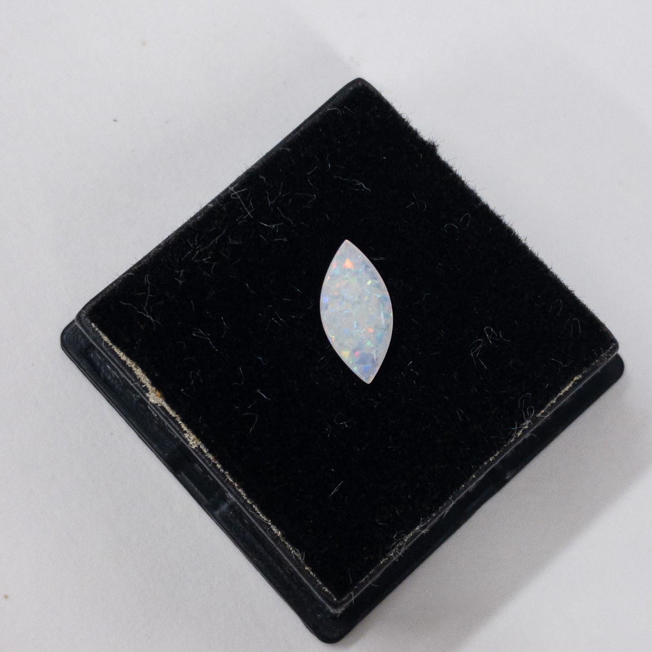 Spencer White Faceted Opal