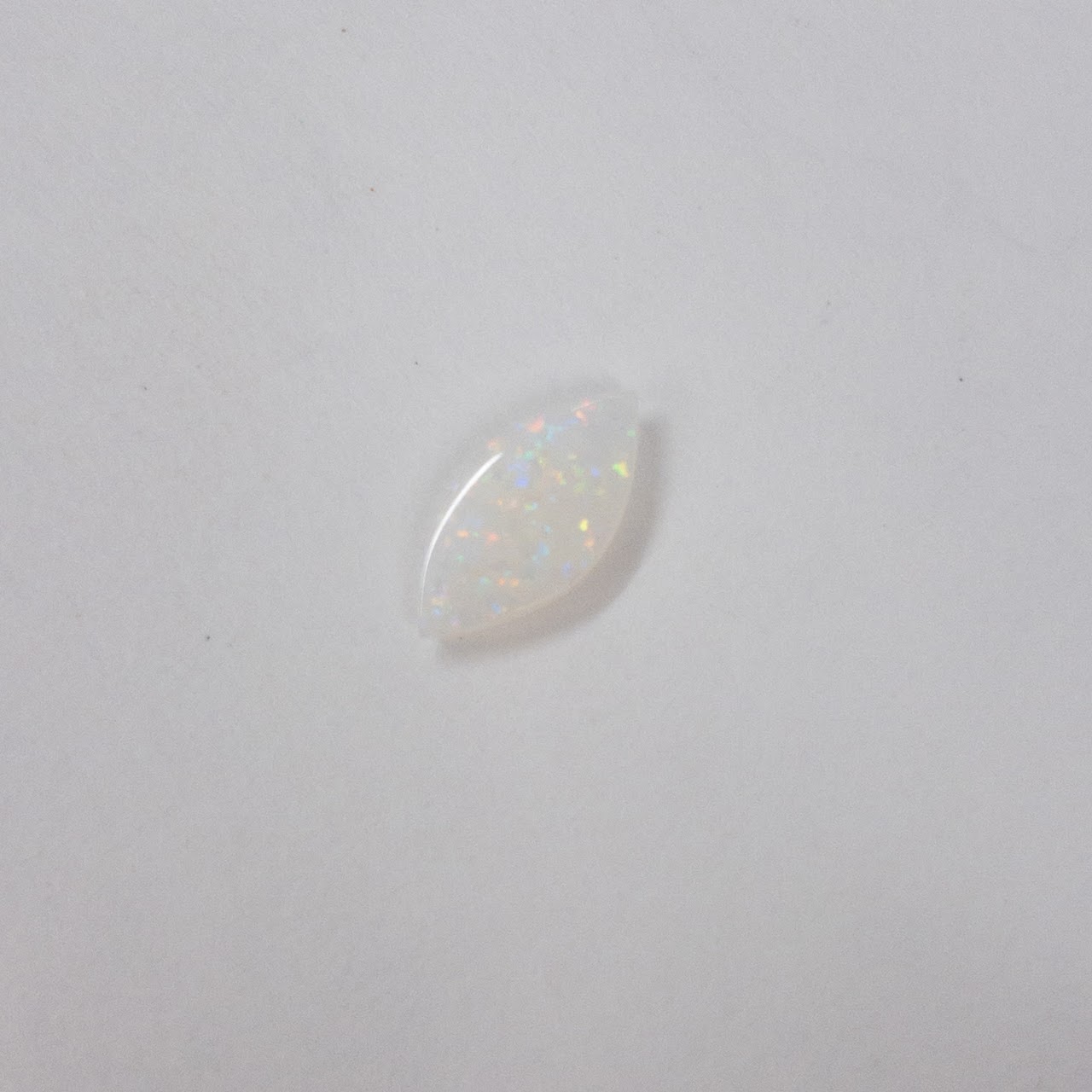 Spencer White Faceted Opal