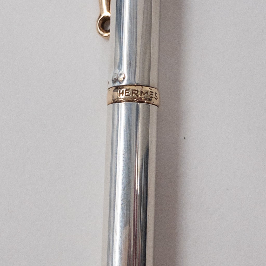 Hermès Sterling Silver Ballpoint Pen