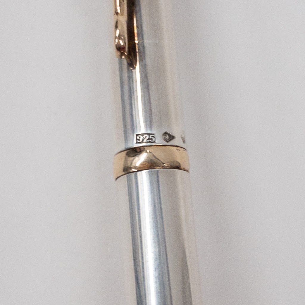 Hermès Sterling Silver Ballpoint Pen