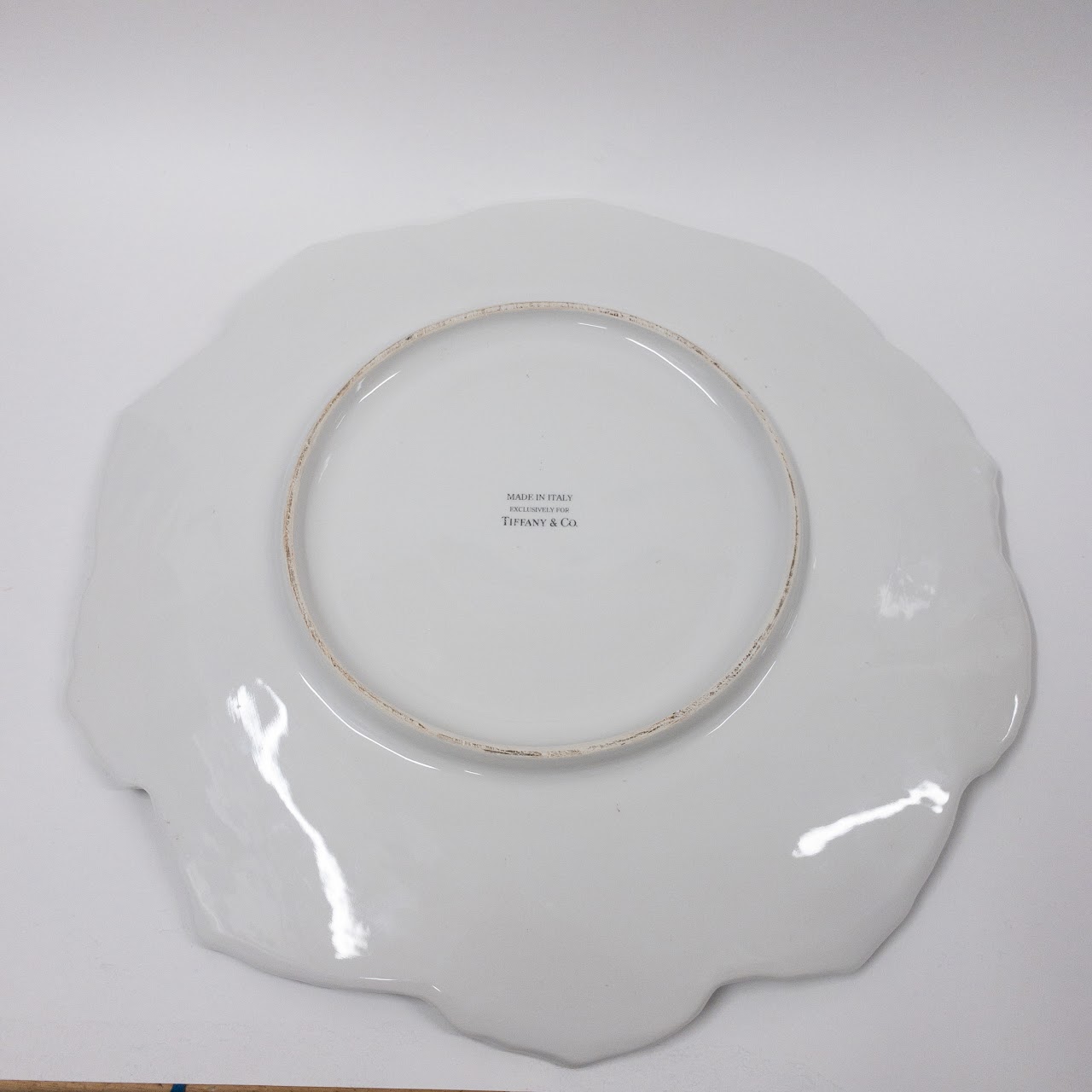 Tiffany & Co.Cabbage Leaf Centerpiece Plate