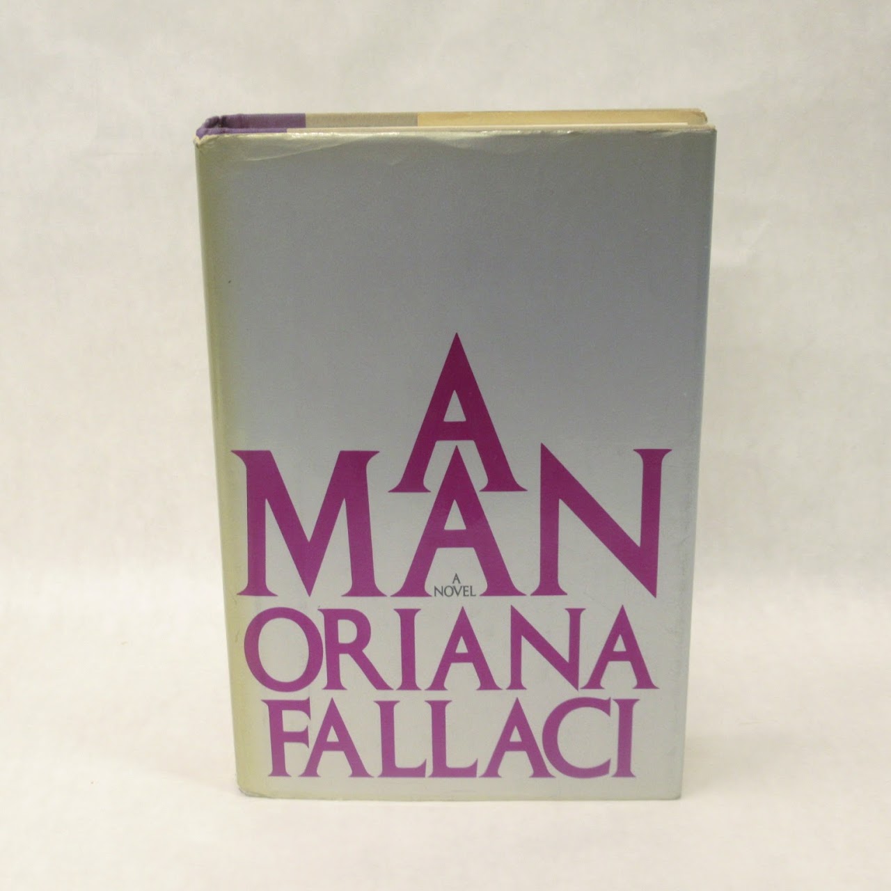 Oriana Fallaci 'A Man' Signed Hardcover Book