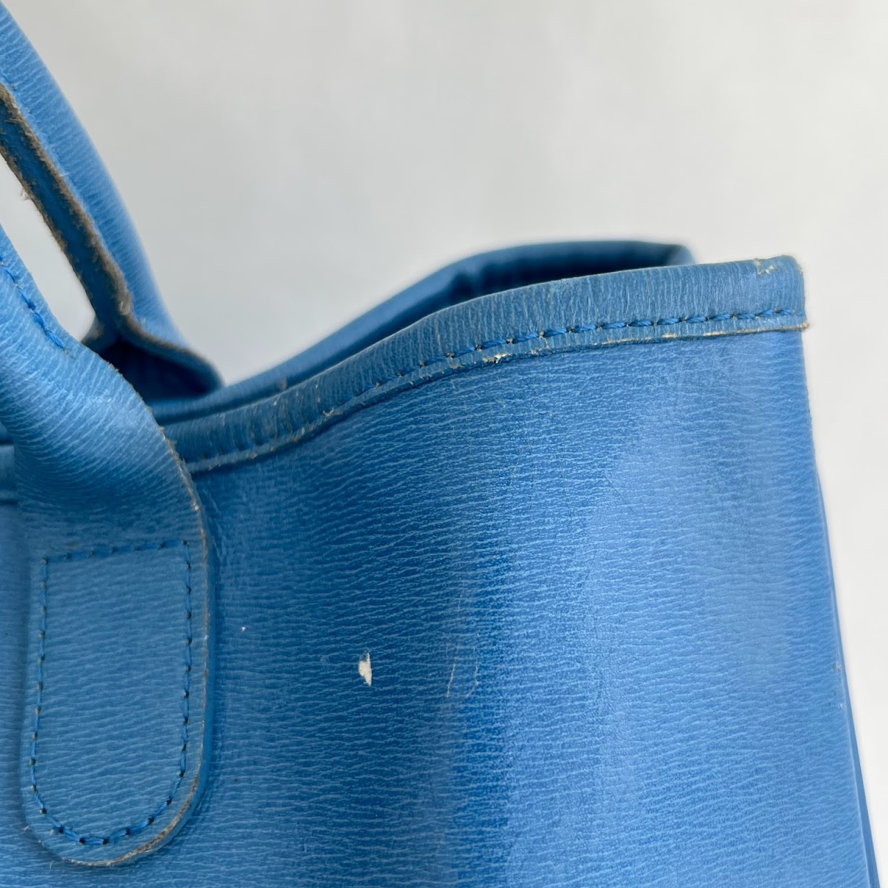 Longchamp Blue Roseau Tote