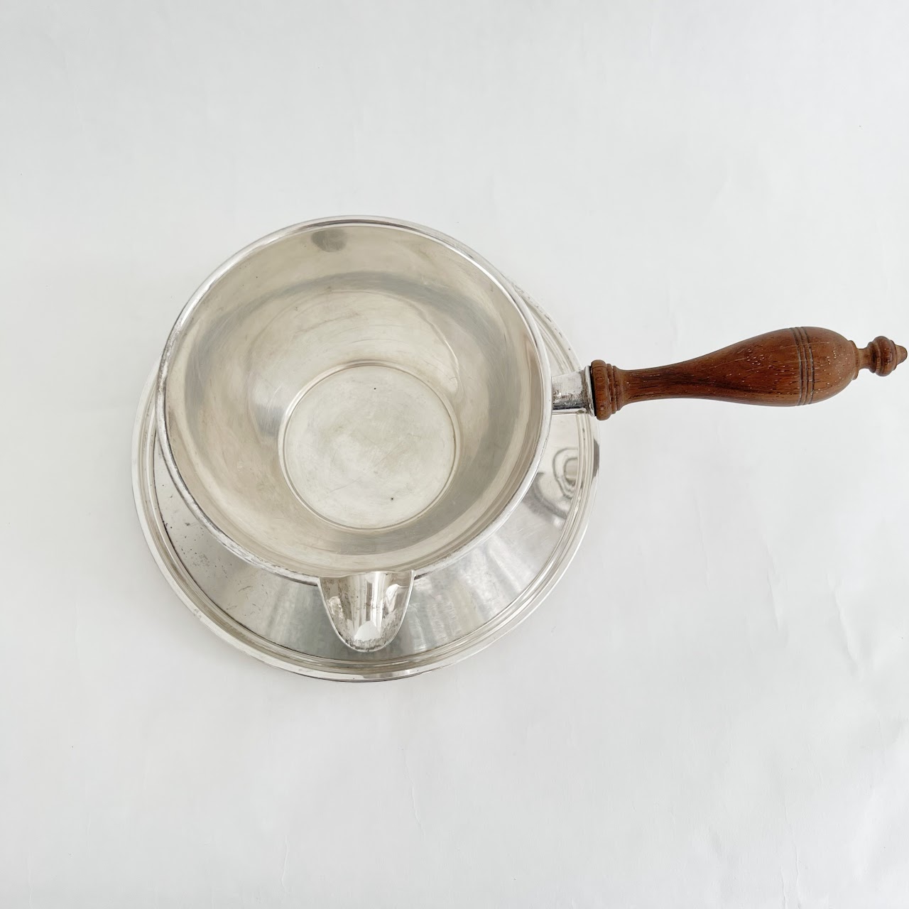 Sterling Silver Pouring Cup & Drip Catch Tray