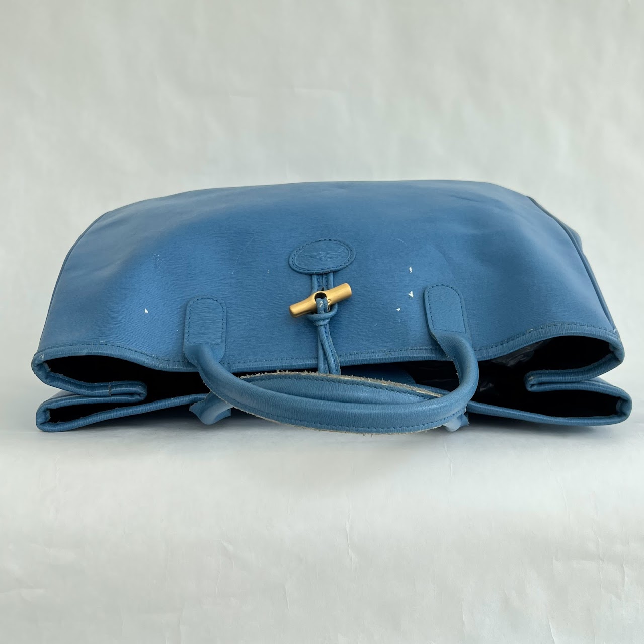 Longchamp Blue Roseau Tote