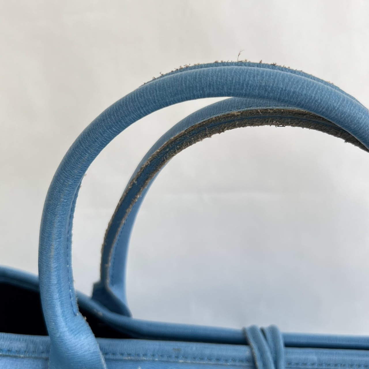 Longchamp Blue Roseau Tote