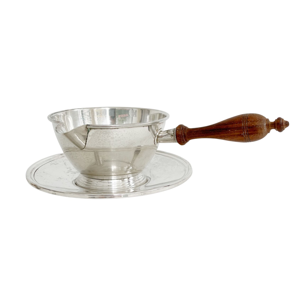 Sterling Silver Pouring Cup & Drip Catch Tray