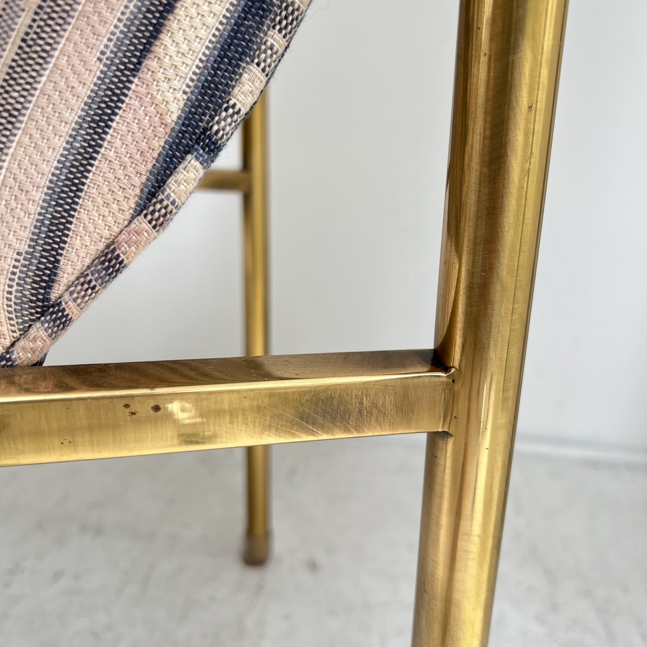 1980s Mastercraft Furniture Co. Brass  Armchair Set