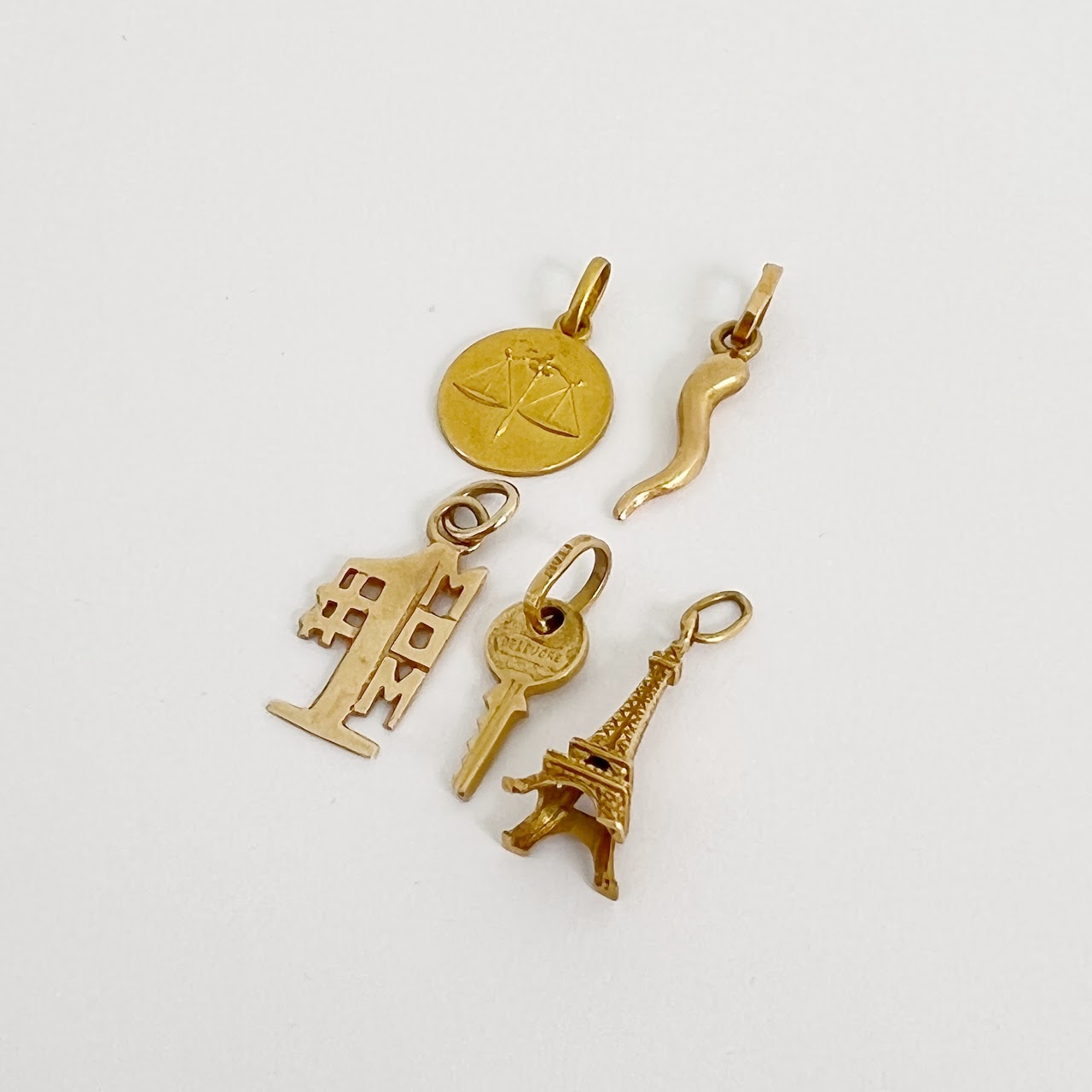 14K & 18K Gold Charm Lot