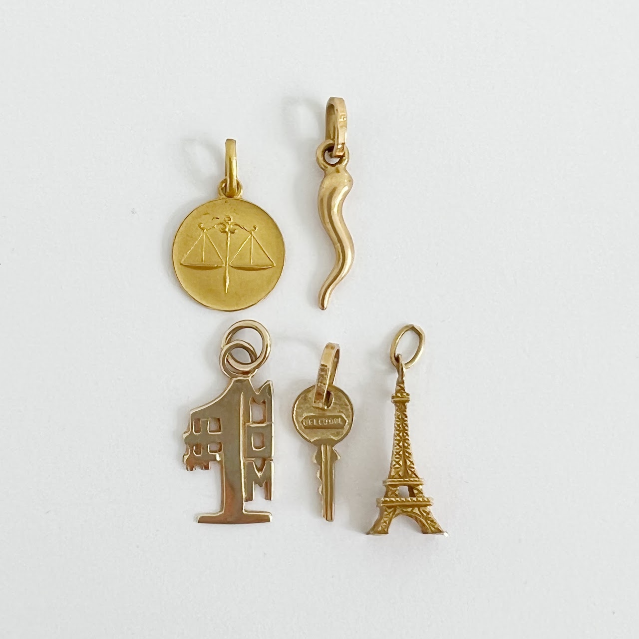 14K & 18K Gold Charm Lot