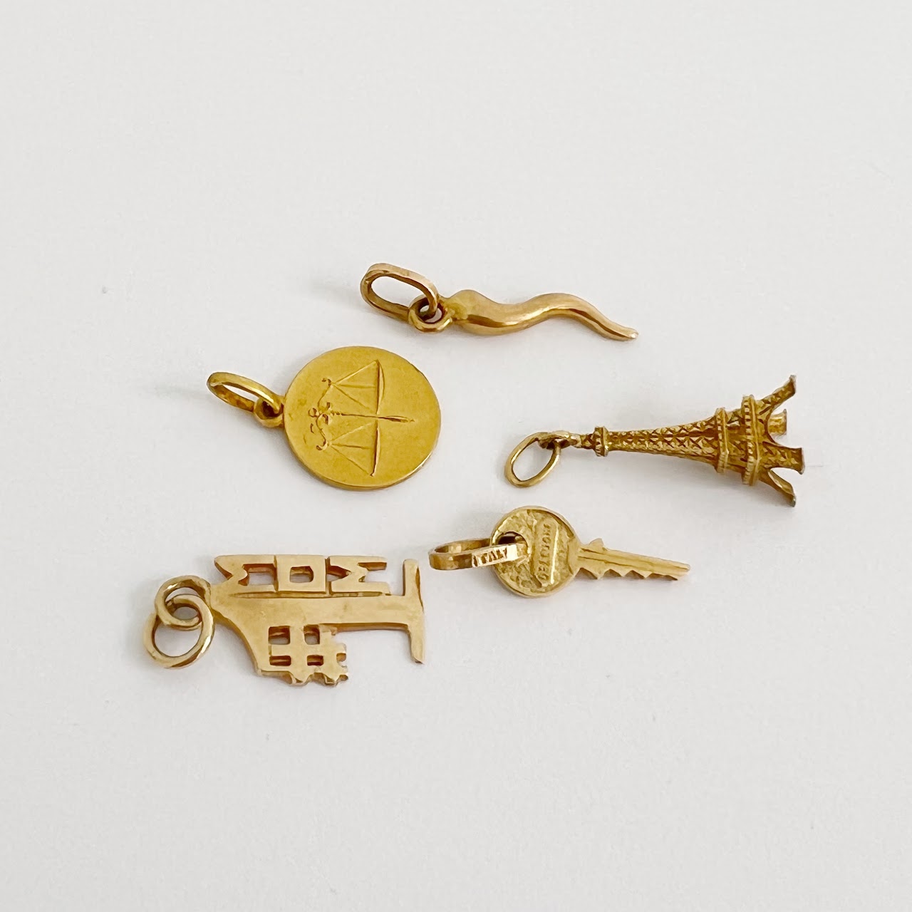 14K & 18K Gold Charm Lot