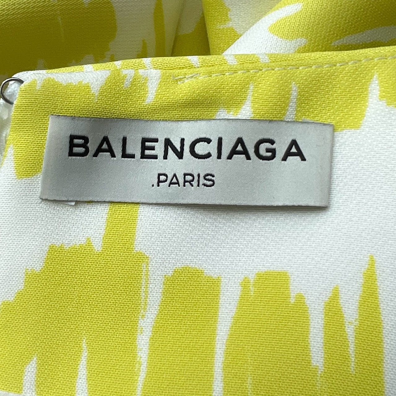 Balenciaga Patterned A-Line Sheath Dress