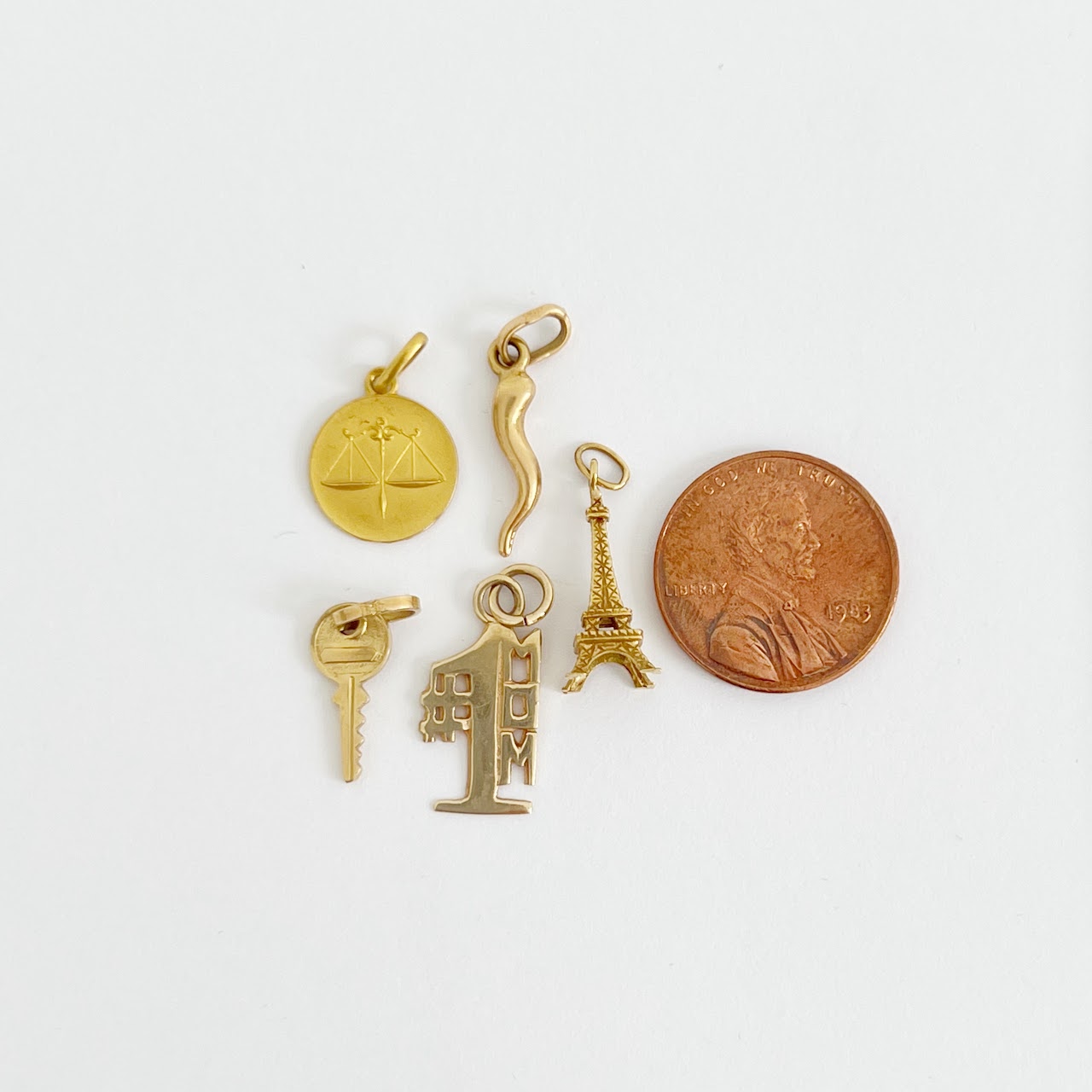 14K & 18K Gold Charm Lot