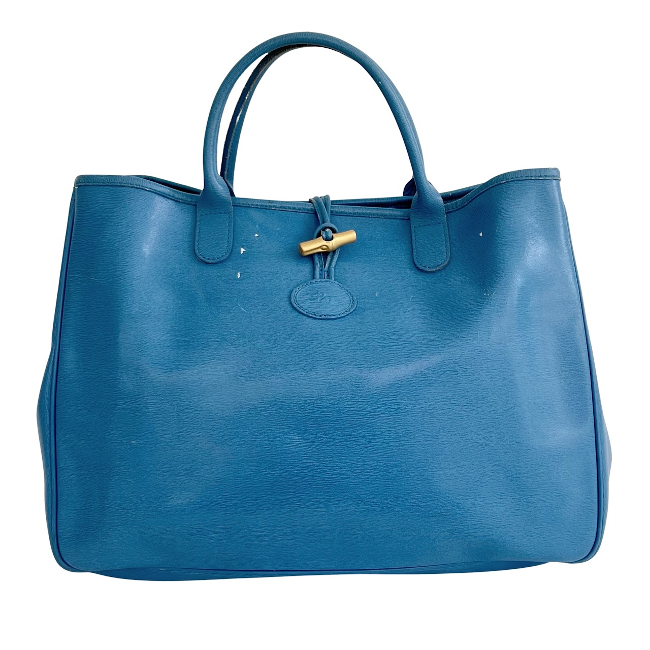 Longchamp Blue Roseau Tote