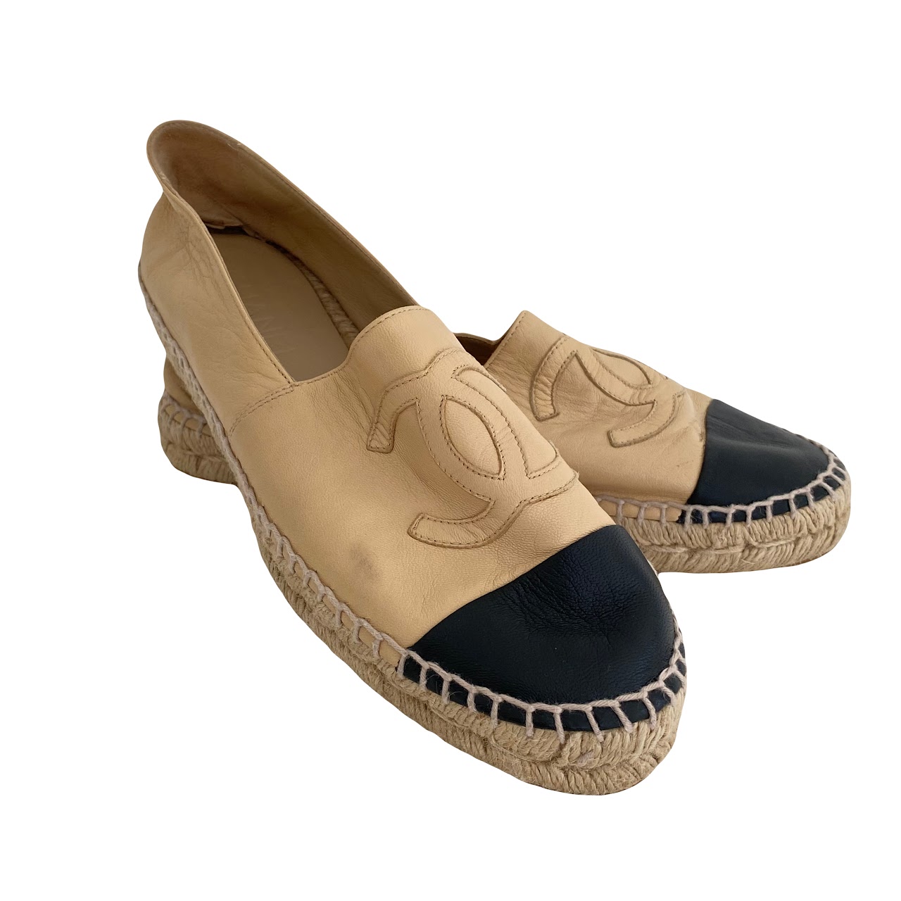 Chanel Cap Toe Espadrilles