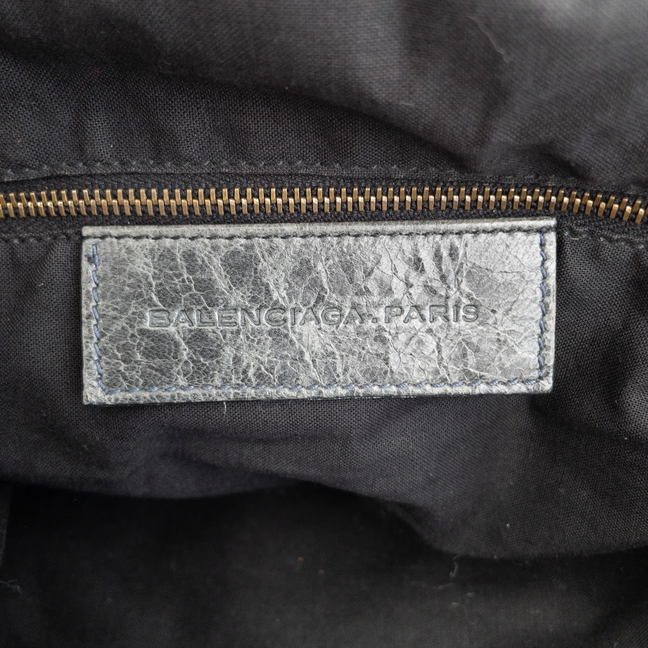 Balenciaga Oversized Leather Shoulder Bag