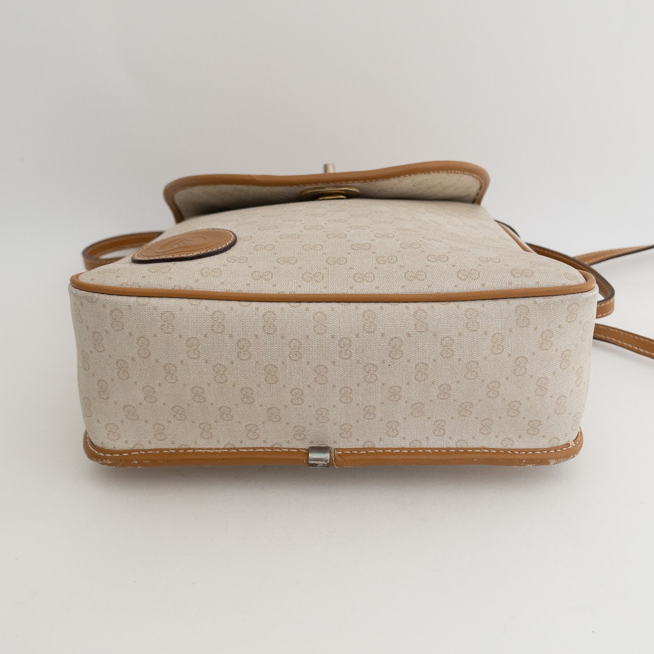 Gucci Vintage Monogram Canvas Crossbody Bag