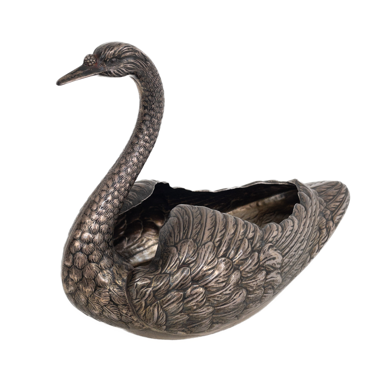 Sterling Silver Gorham Swan Bowl