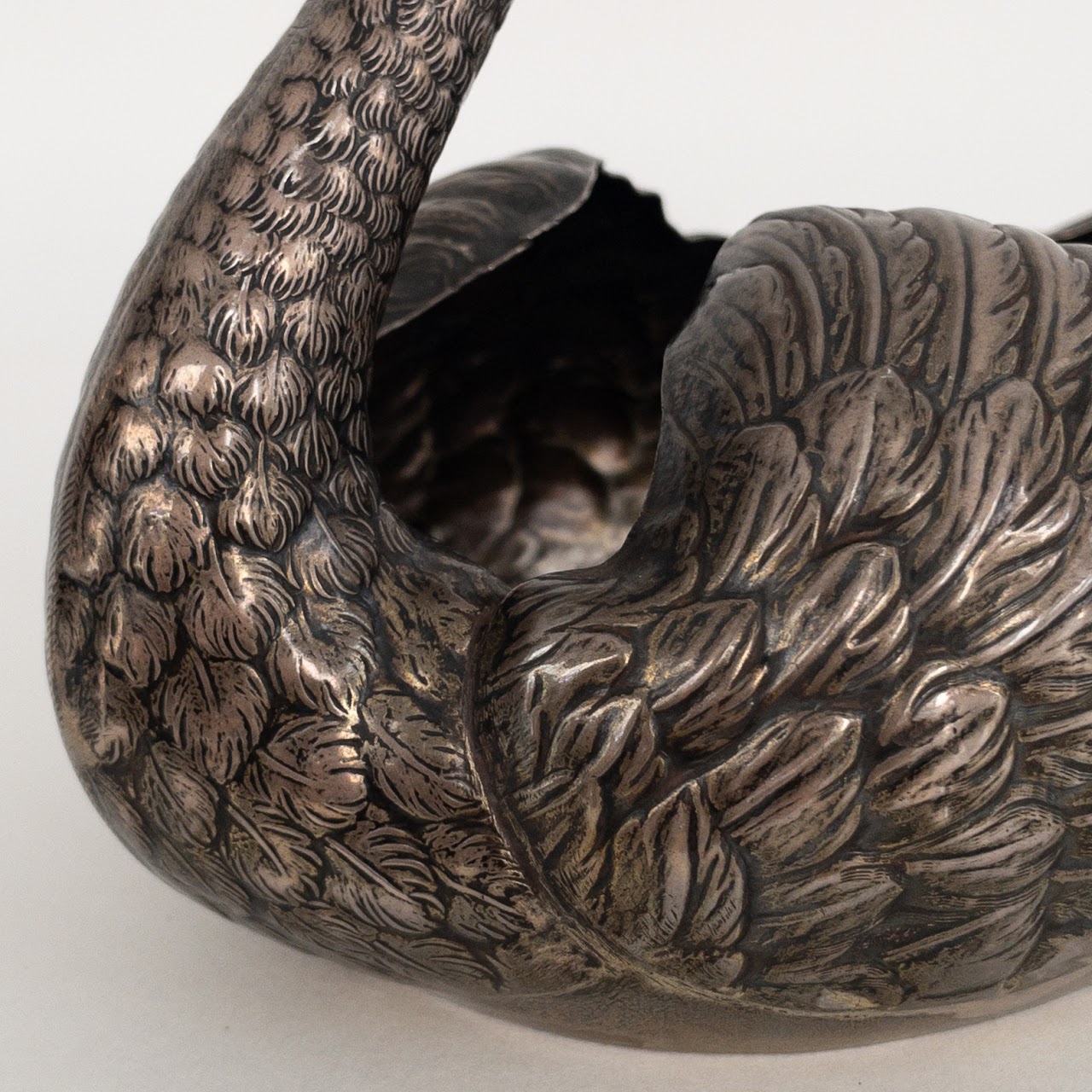 Sterling Silver Gorham Swan Bowl