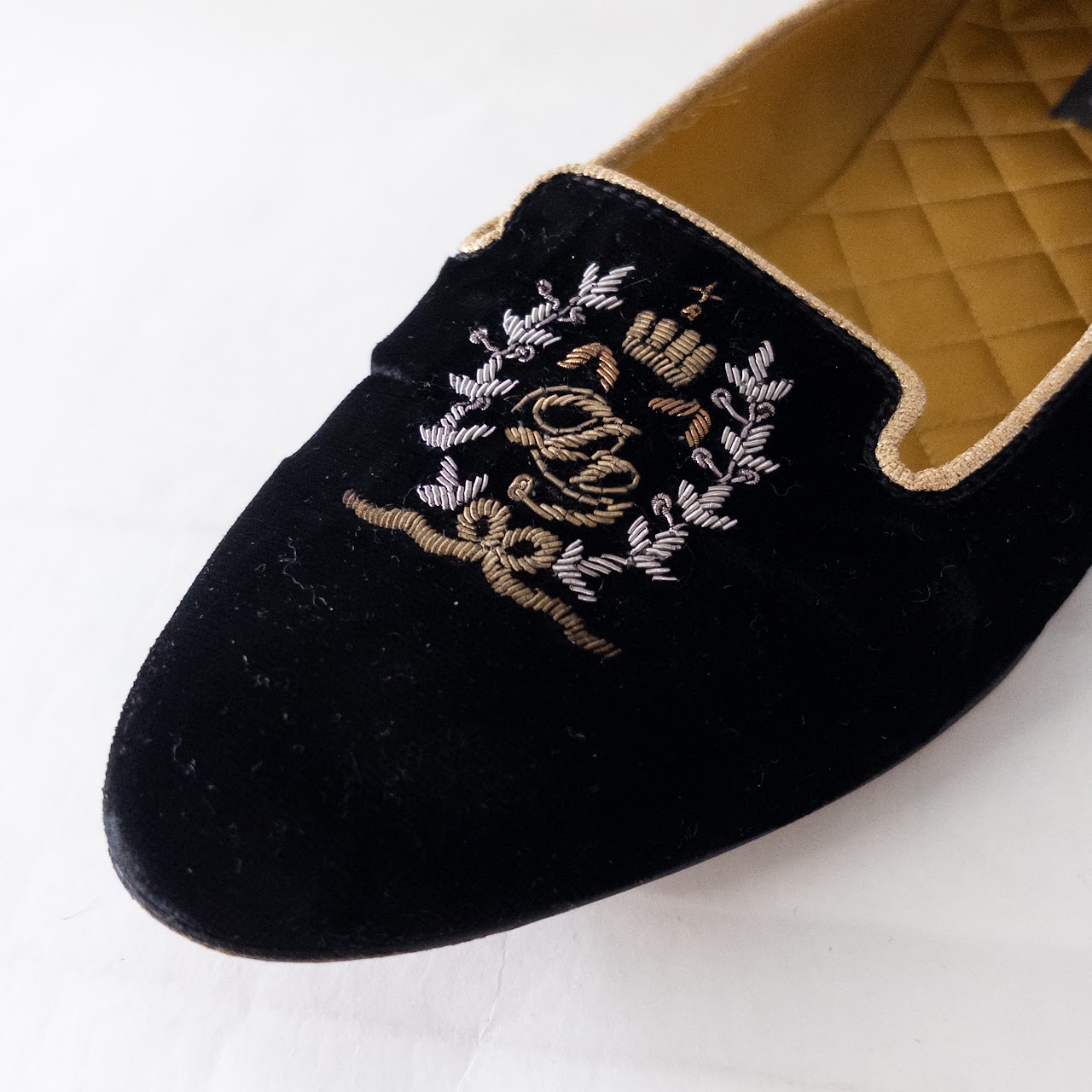 Dolce & Gabbana Velvet Loafers