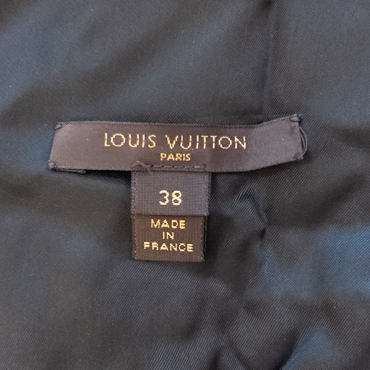 Louis Vuitton Satin and Wool Short-Sleeved Jacket