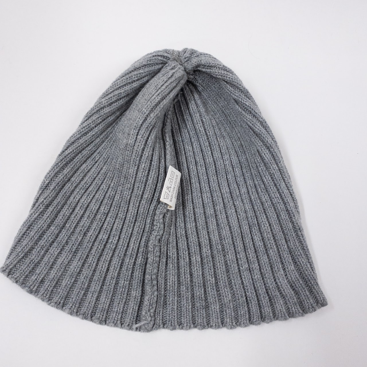 Prada Rubber Stripe Beanie Hat