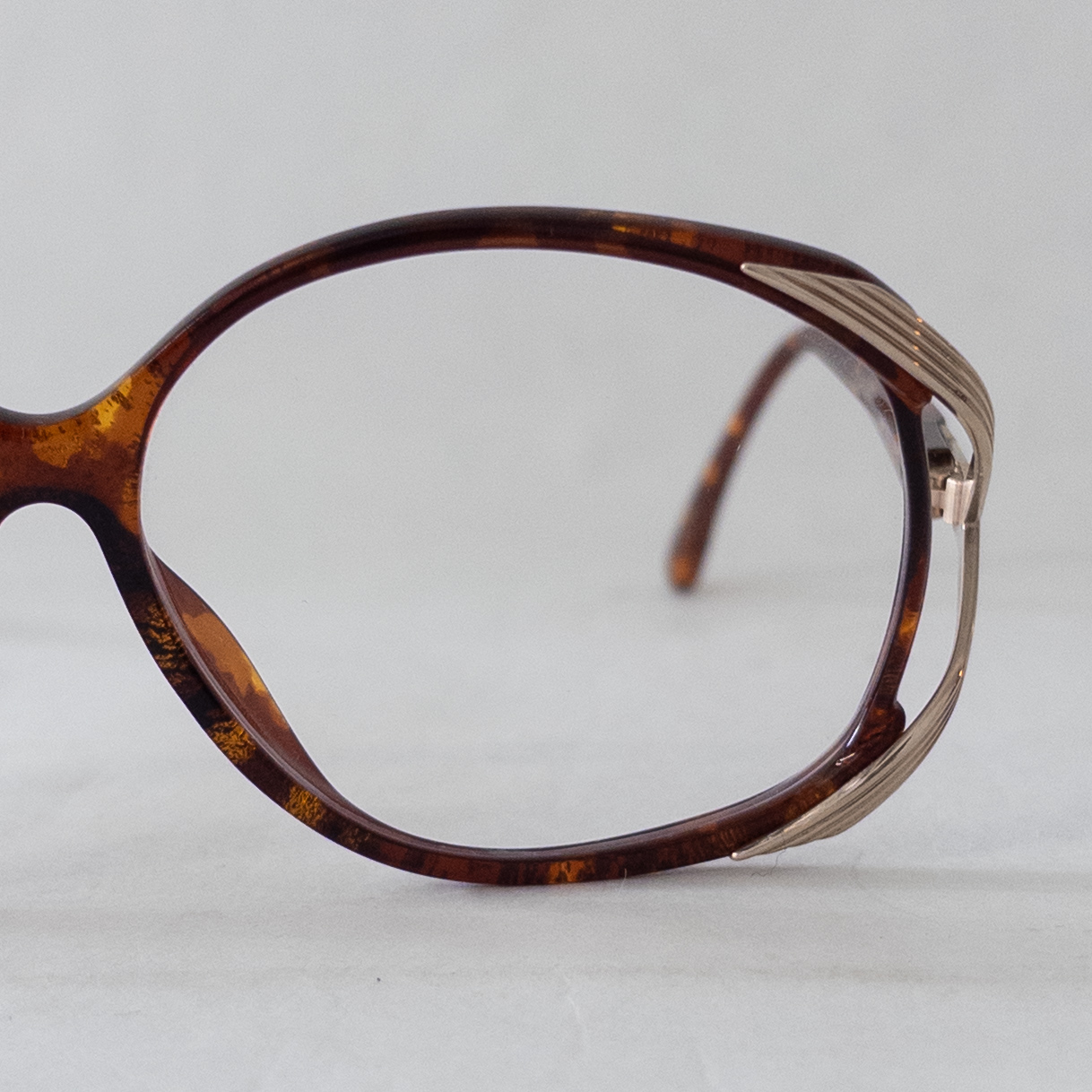 Christian Dior Faux Tortoiseshell Eyeglasses