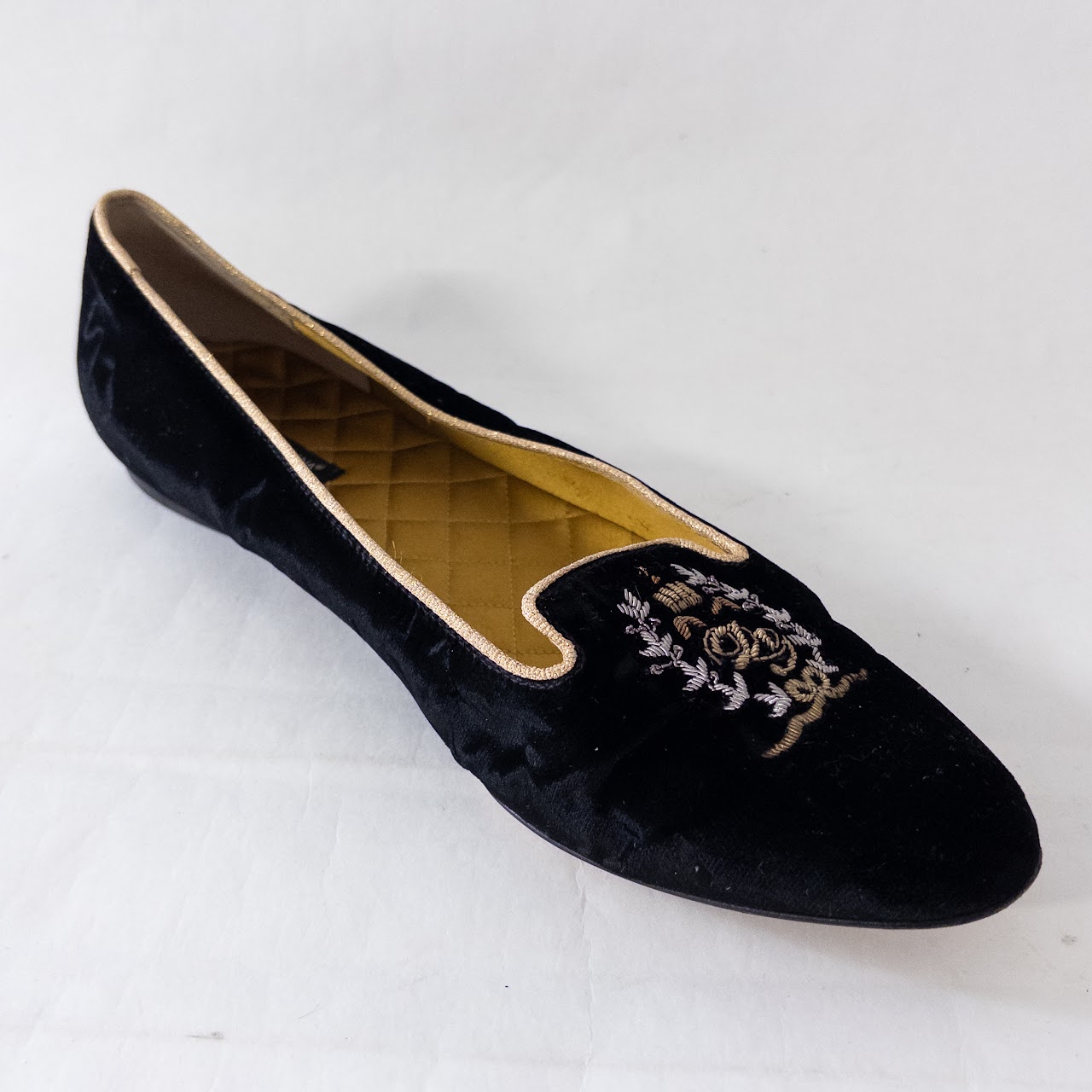 Dolce & Gabbana Velvet Loafers