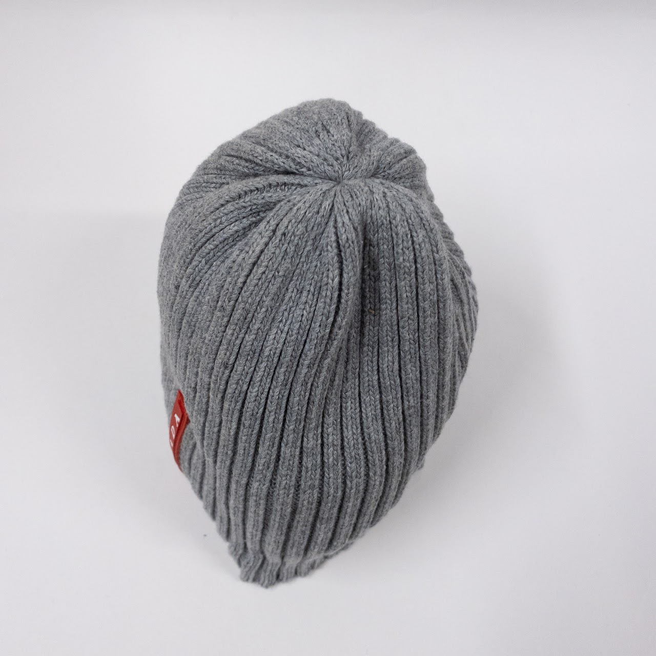 Prada Rubber Stripe Beanie Hat