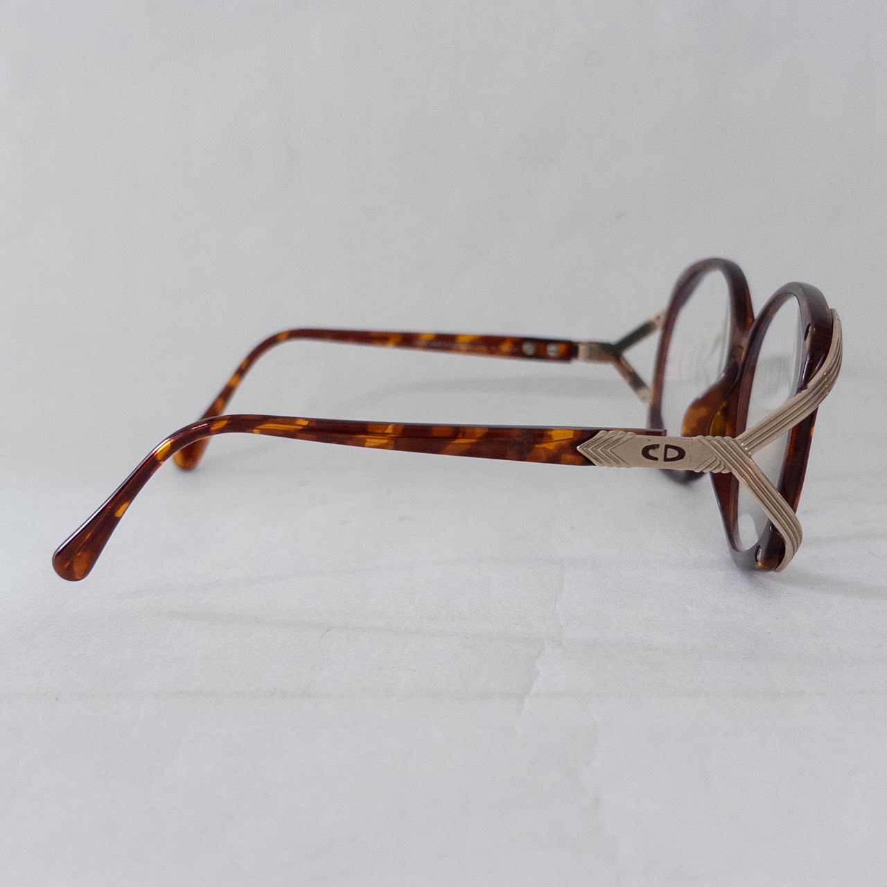 Christian Dior Faux Tortoiseshell Eyeglasses