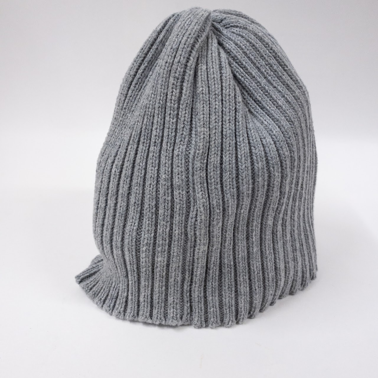 Prada Rubber Stripe Beanie Hat