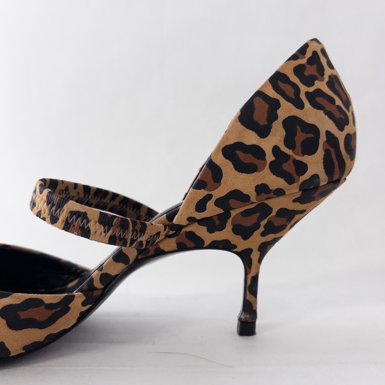 Pierre Hardy Leopard Print Suede Pumps