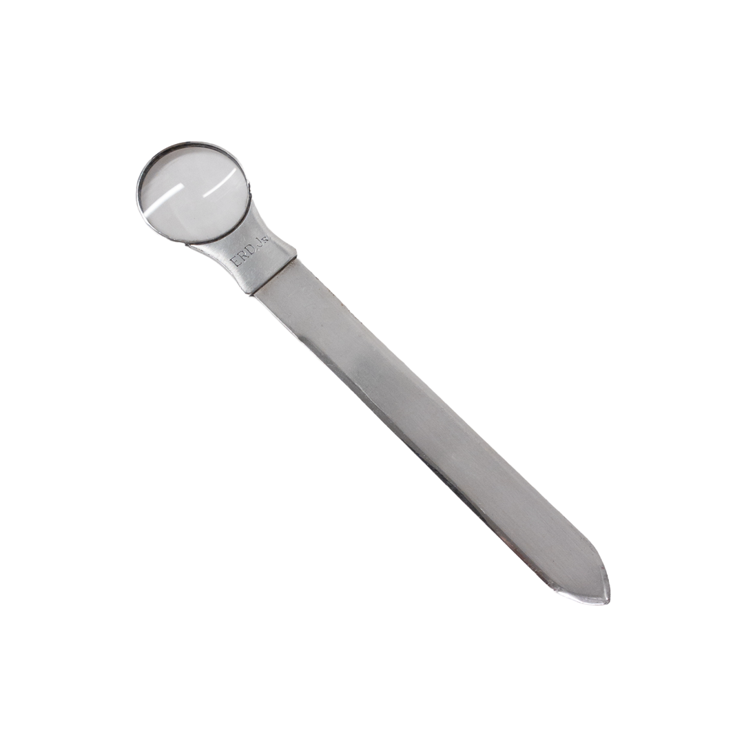 Cartier Sterling Silver Letter Opener and Magnifier