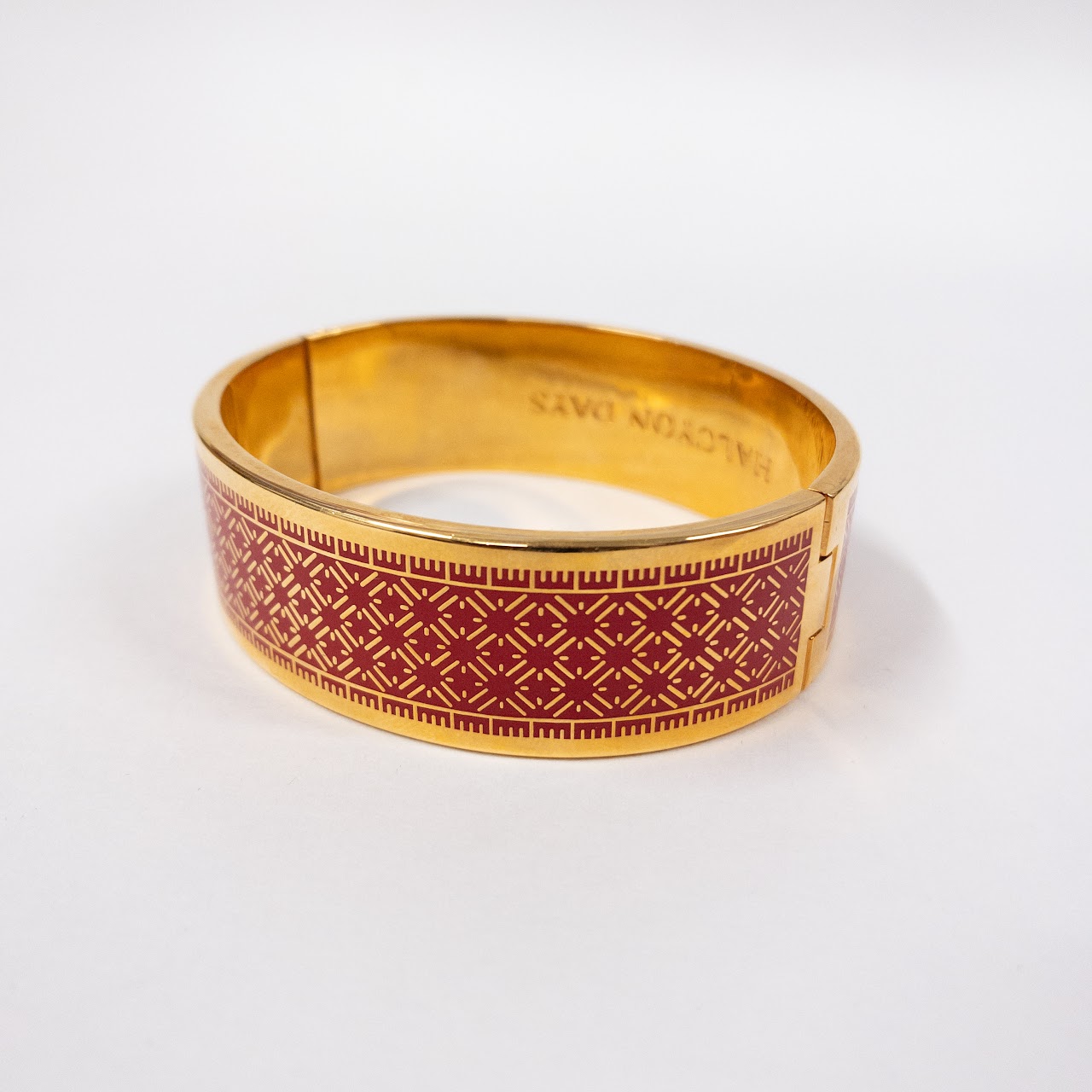 Halcyon Days Wide Enamel Bracelet