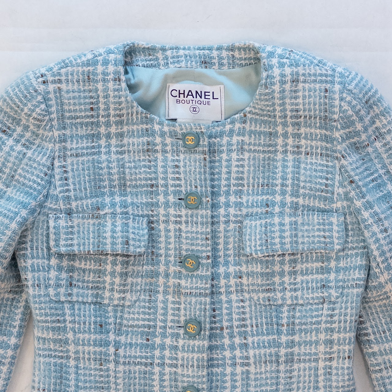 Chanel Boutique Vintage Tweed Jacket