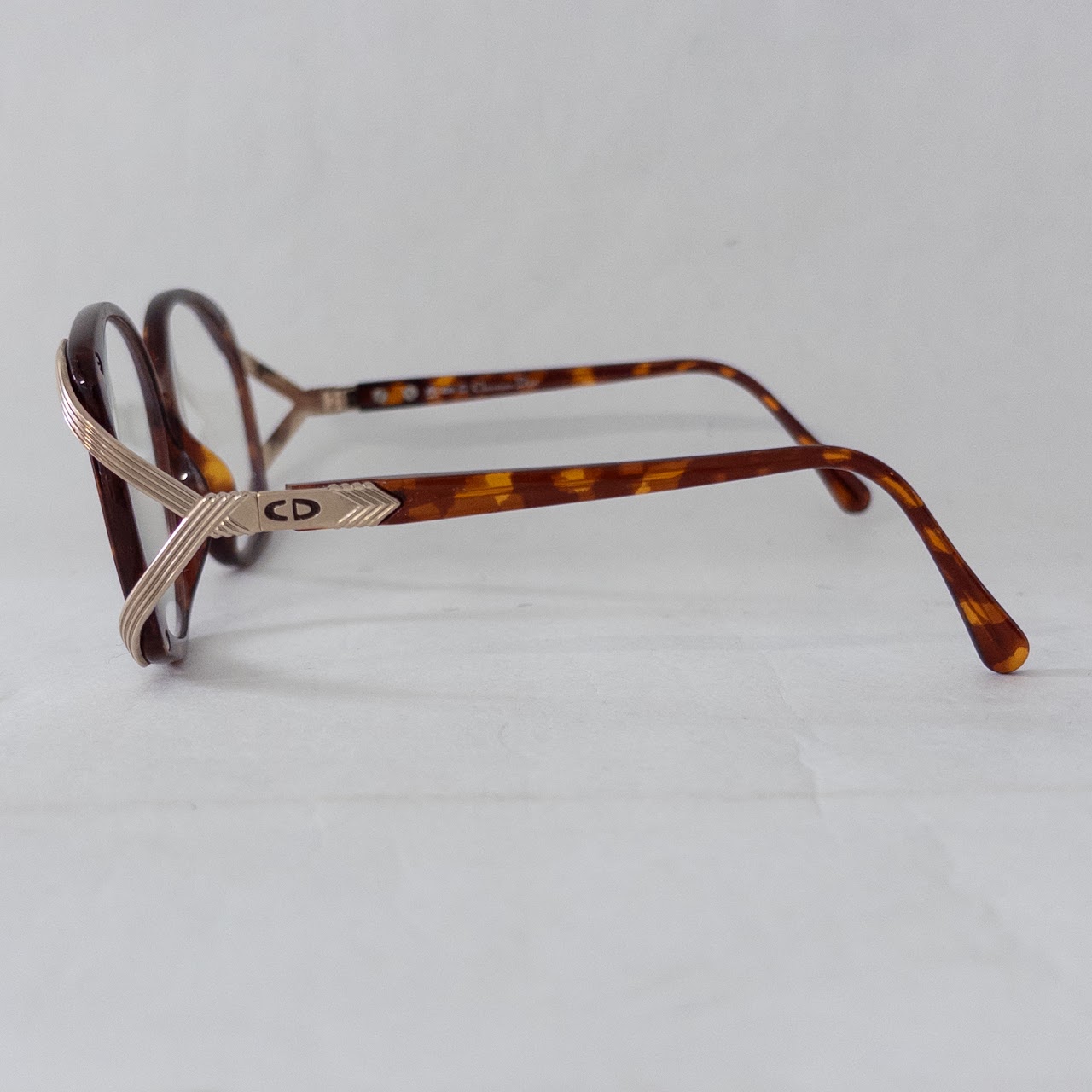 Christian Dior Faux Tortoiseshell Eyeglasses